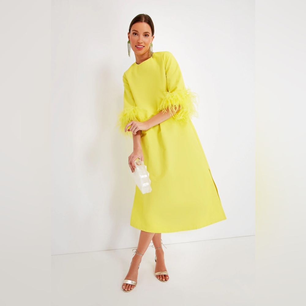 Tuckernuck - Citron Feather Jamie Dress